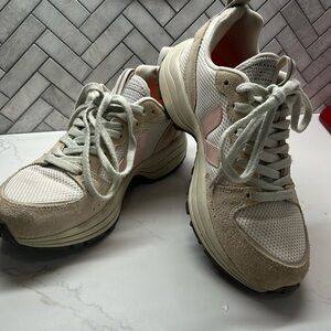 Veja canvas sneakers with pink V